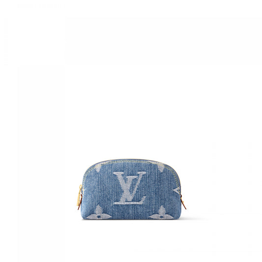 M24316 Pochette Cosmétique PM Denim Blue