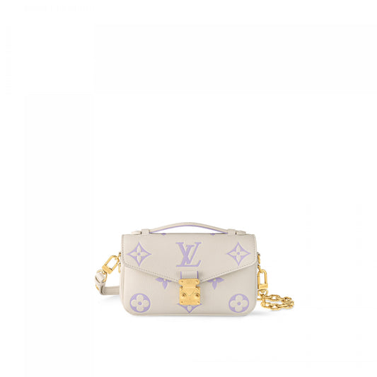 M23940 Pochette Métis East West Latte/Bubble Tea