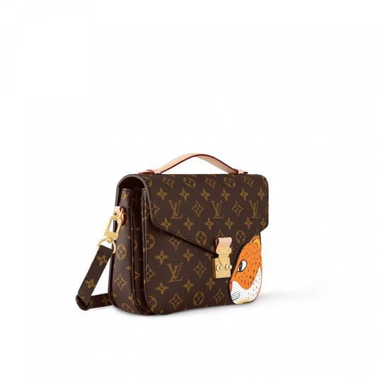 M47203 Pochette Métis Monogram Calfskin Patch