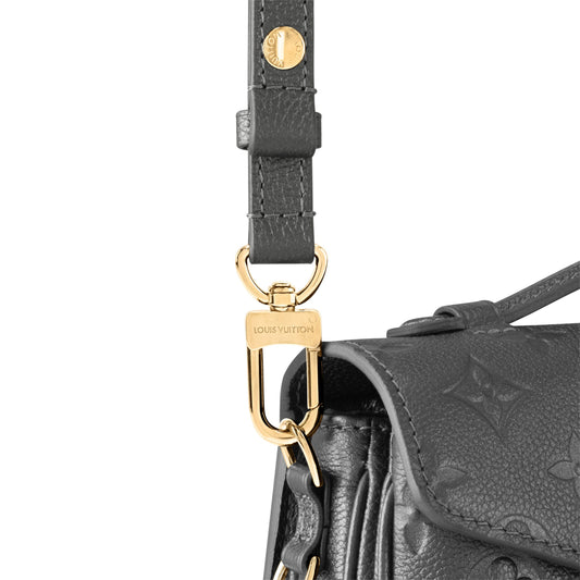 M11998 Pochette Métis East West Gun metal