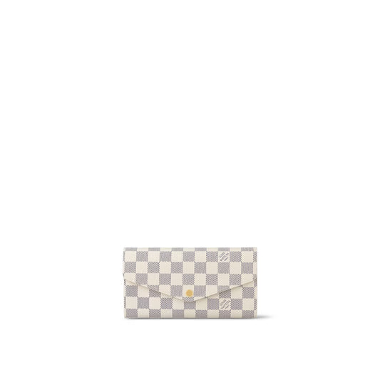 Damier Azur Canvas N63208 Sarah Wallet