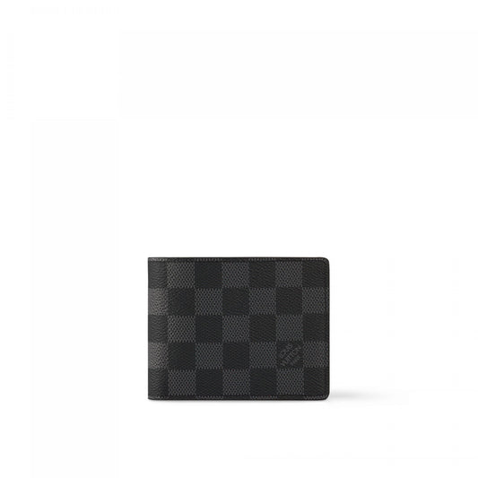 N63261 Slender Wallet Damier Graphite Canvas
