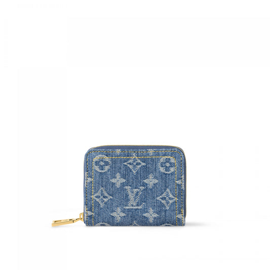 M82957 Zippy Coin Purse Denim Blue