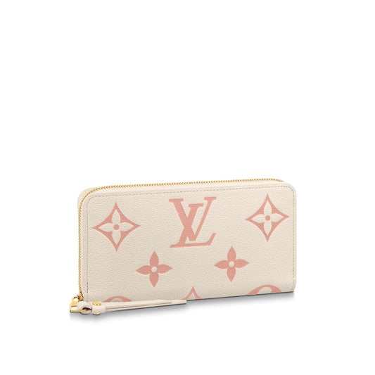 Crème / Rose Trianon M81914 Zippy Wallet