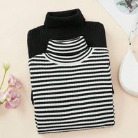 LUNE 3-Piece Ribbed Turtleneck Set