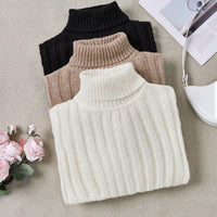 LUNE 3-Piece Ribbed Turtleneck Set