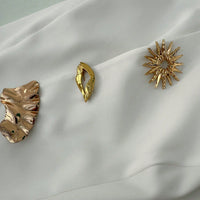 White Metallic Office Blazer