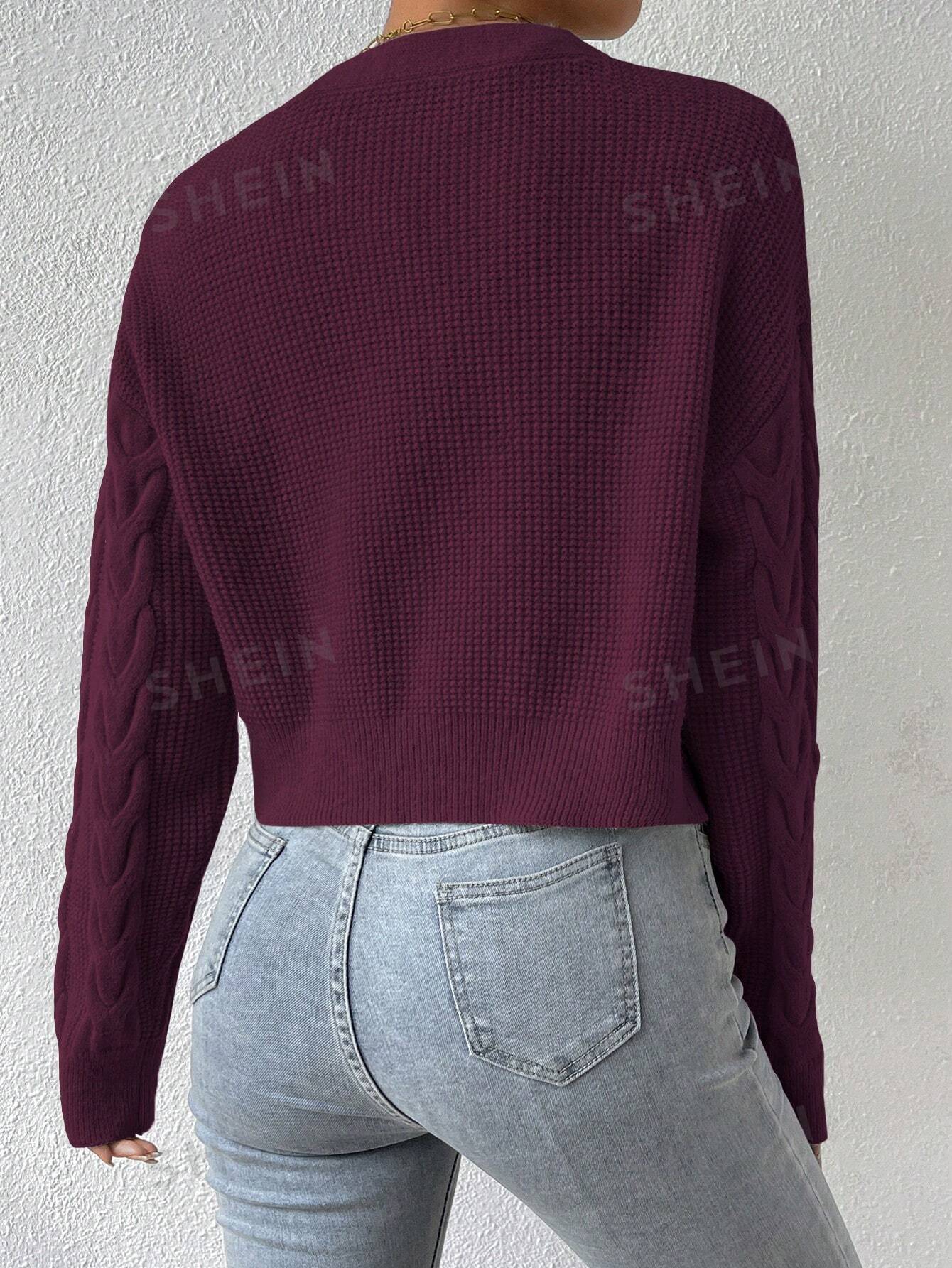 MOOSTA Cable Knit Cardigan & Cami Set