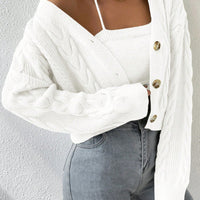 MOOSTA Cable Knit Cardigan & Cami Set