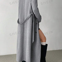 MOOSTA Padded Lapel DB Coat