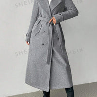 MOOSTA Padded Lapel DB Coat