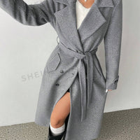 MOOSTA Padded Lapel DB Coat