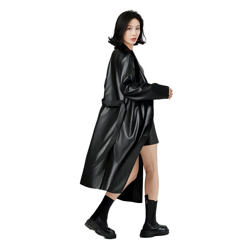 Negative Apparel Punk PU Coat