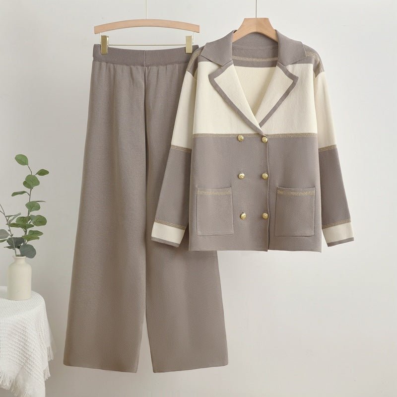 Viscose Long Sleeve Casual Pants Set