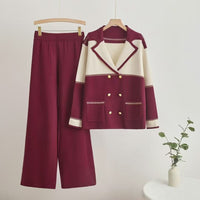 Viscose Long Sleeve Casual Pants Set