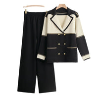 Viscose Long Sleeve Casual Pants Set