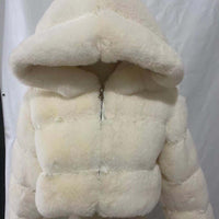 New Crop Faux Fur Coat