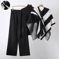 Geometric Print Commuter Pants Set