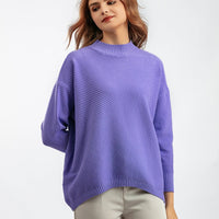Retro Loose Knit Pullover