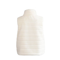 Stand Collar Faux Fur Vest