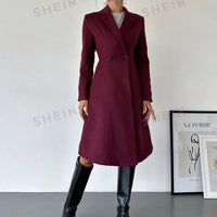 Privé Purple Knit Coat