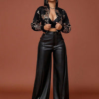 Sequin Embroidery Jacket