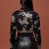 Sequin Embroidery Jacket