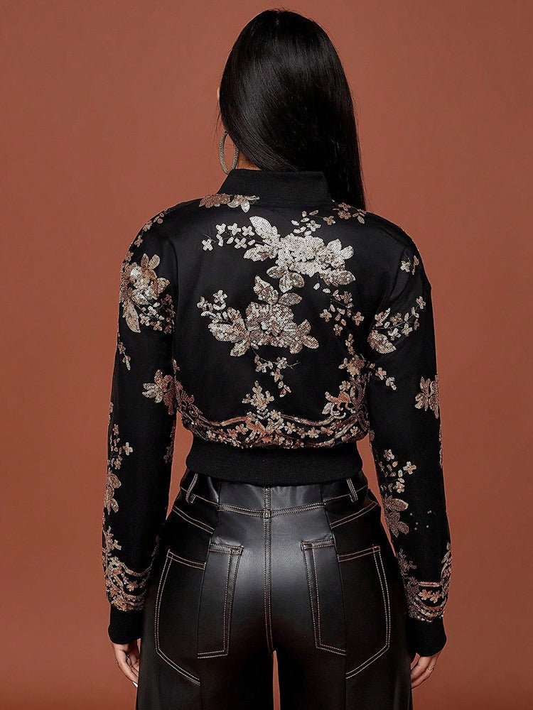 Sequin Embroidery Jacket