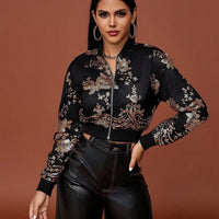 Sequin Embroidery Jacket