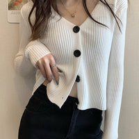 Slim V-Neck Commuter Cardigan