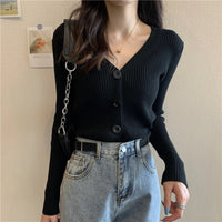 Slim V-Neck Commuter Cardigan