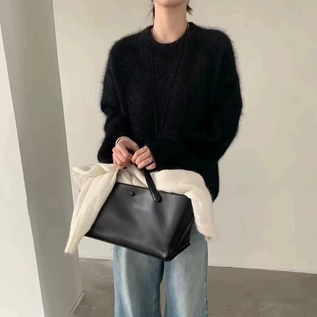 Soft Waxy Mink Fleece Pullover