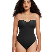 Strapless Supportive Shapewear Bodysuit
