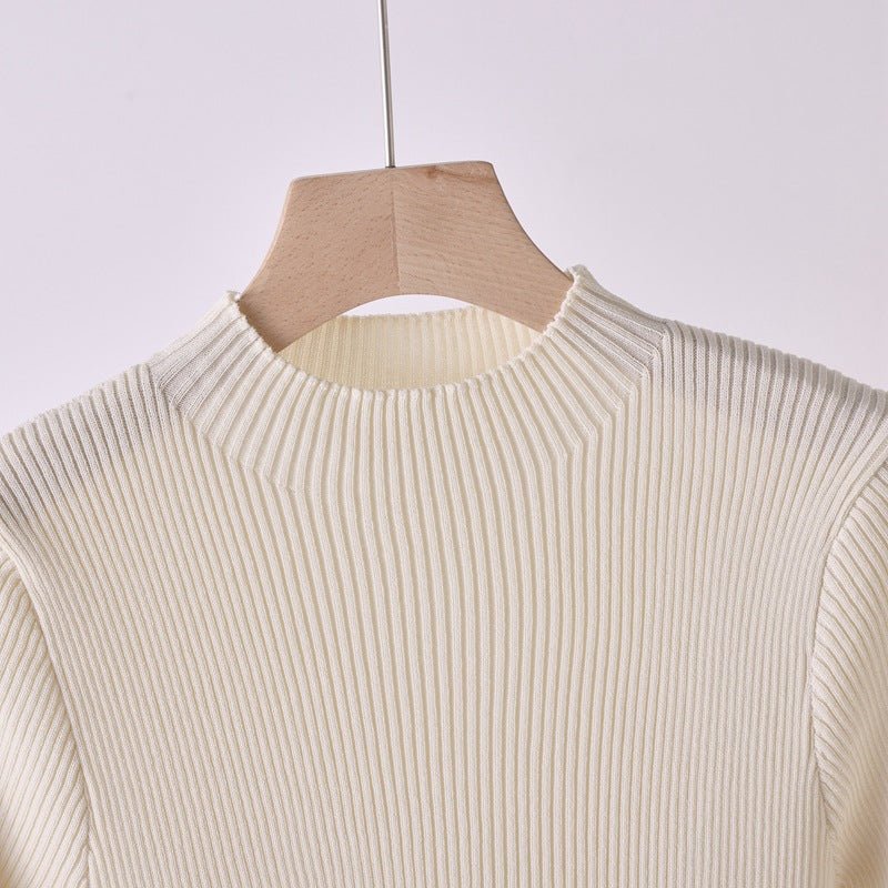 Mid-Long Knit Sweater & Skirt Set