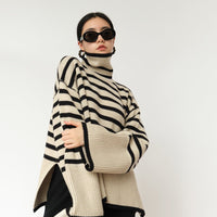 Loose Turtleneck Pullover