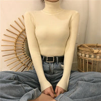 Women’s  High Collar Sweater