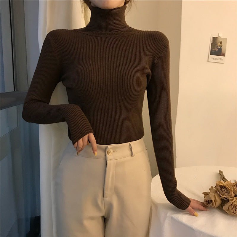 Women’s  High Collar Sweater