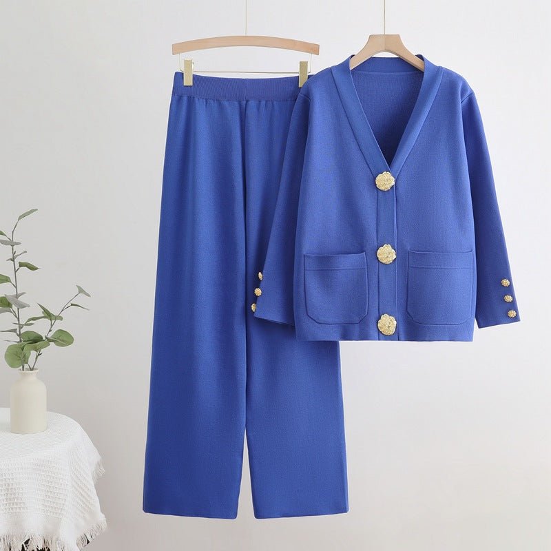 Viscose Commuter Long Sleeve Pants Set