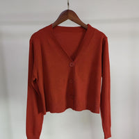 Loose V-Neck Commuter Cardigan