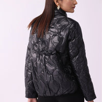 Black Padded Puffer Jacket