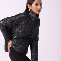 Black Padded Puffer Jacket