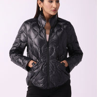 Black Padded Puffer Jacket