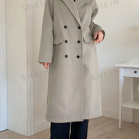 Stand Collar Business Coat