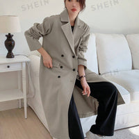 Stand Collar Business Coat