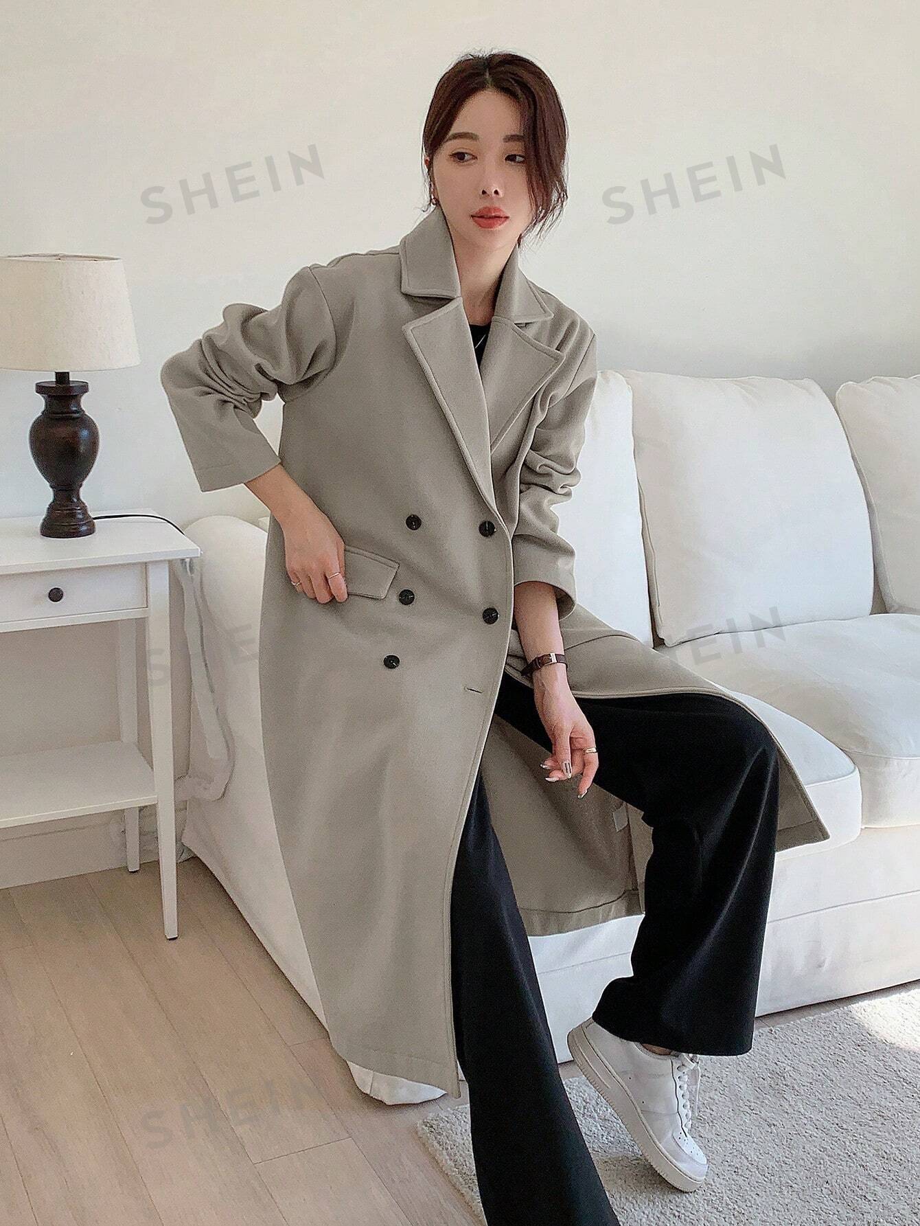 Stand Collar Business Coat