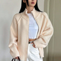 3D Wool Blend Cardigan