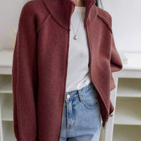 3D Wool Blend Cardigan