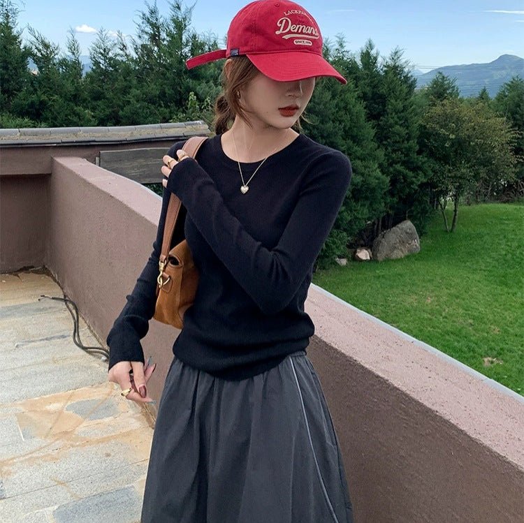 Slim Andy Velvet Pullover