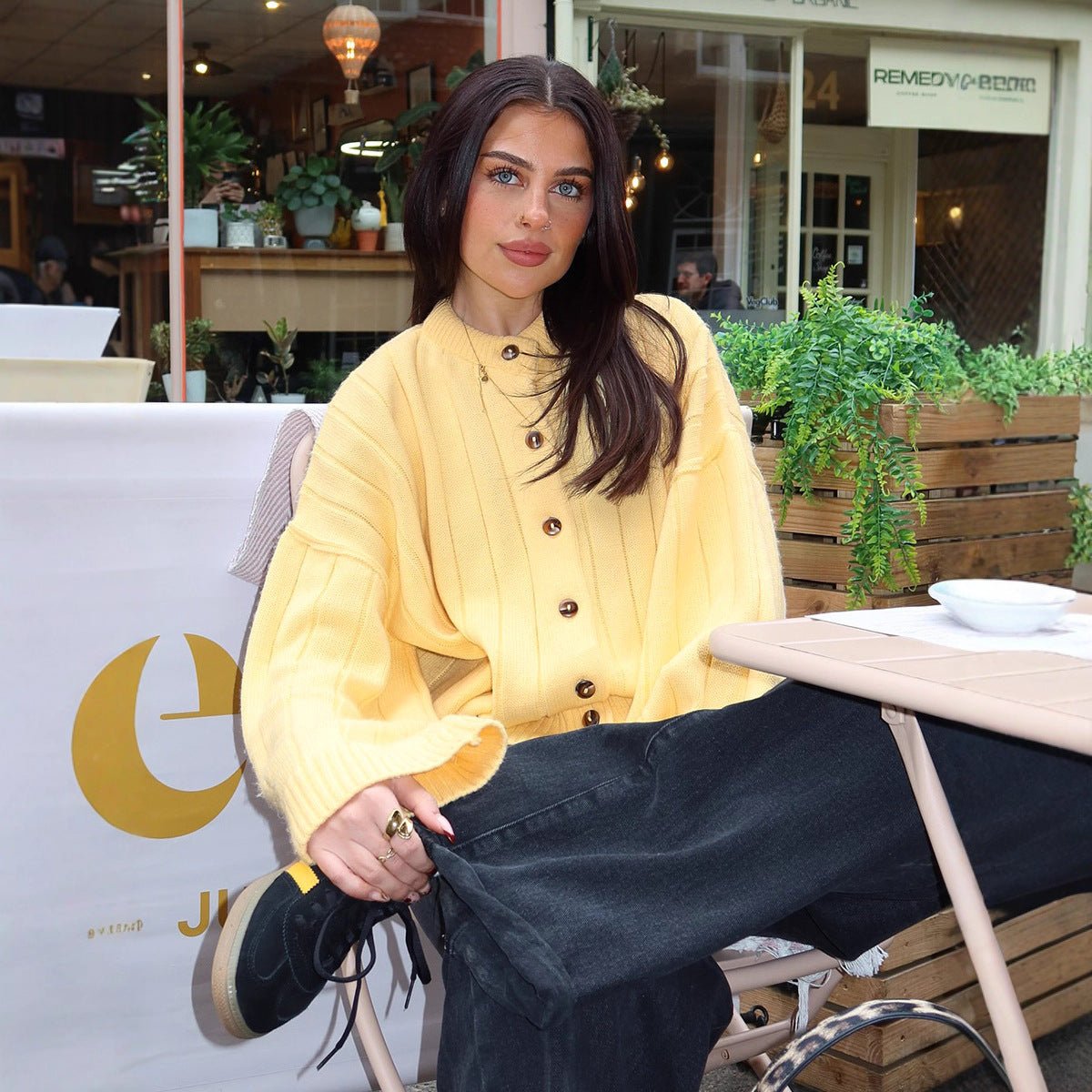 Thick Knit Viscose Blend