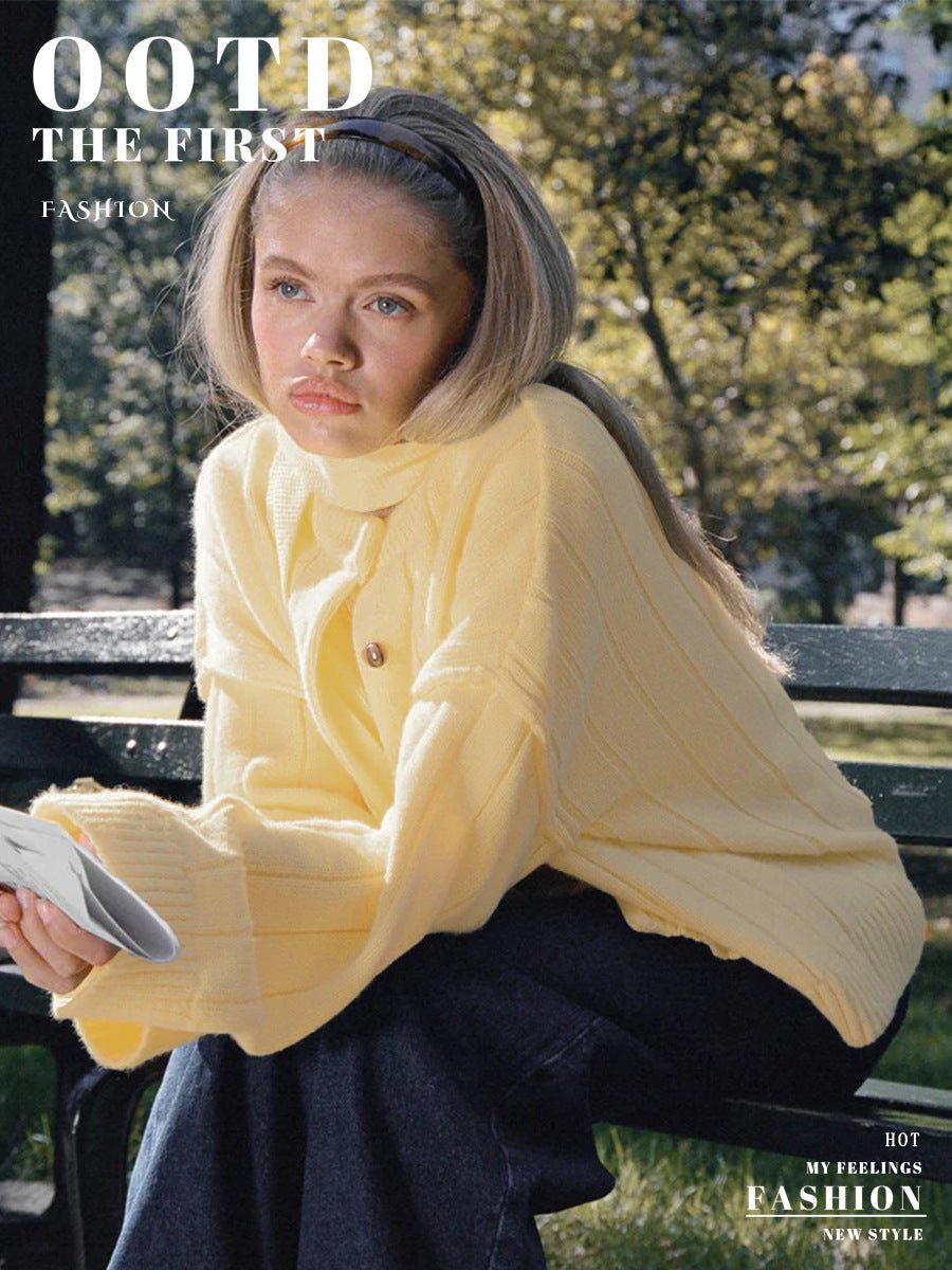 Thick Knit Viscose Blend